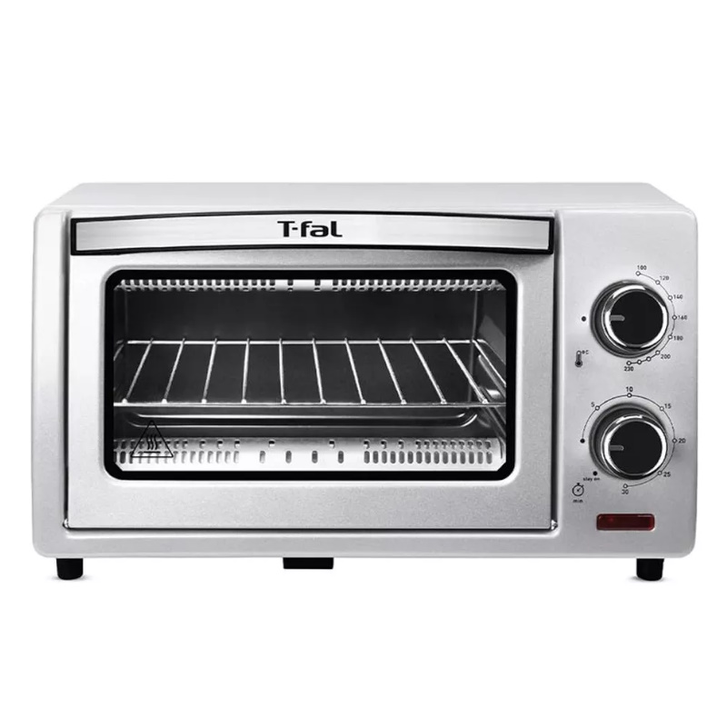 Horno Tostador Mini 4 Rebanadas Acero Inoxidable Tefal OF500EMX