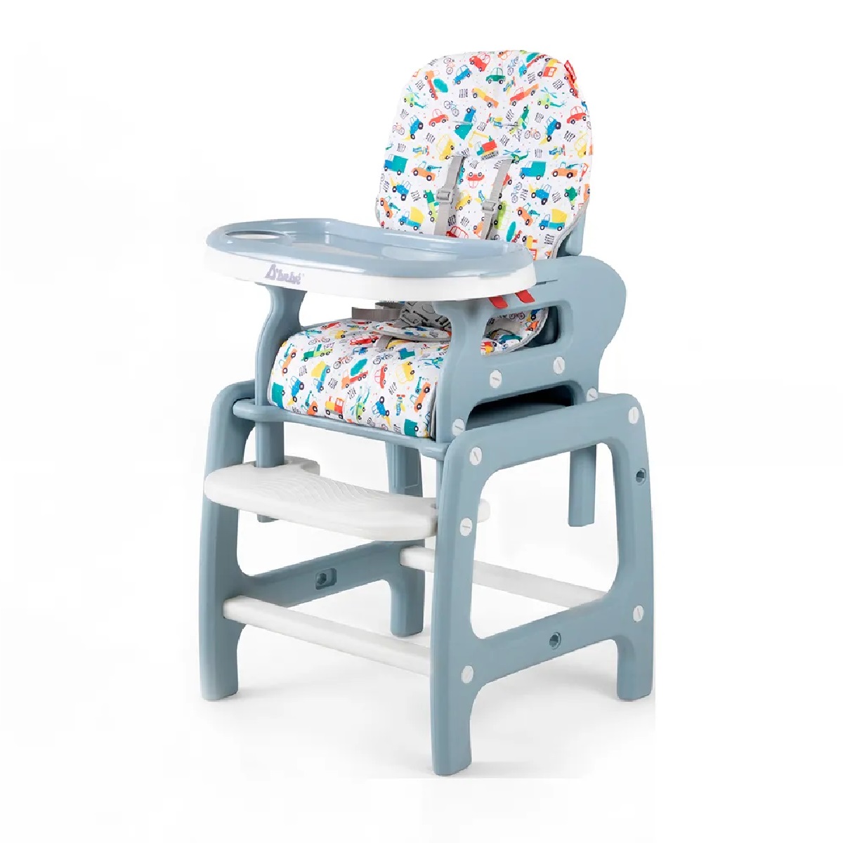 Silla Alta D'Bebé Multiconfort 2 en 1 Azul ENDY10