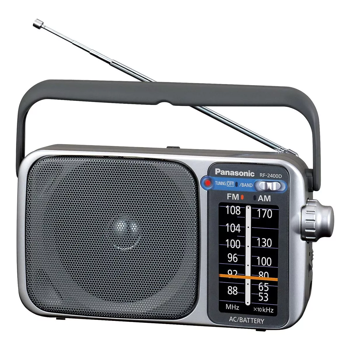 Radio Portatil Rf-2400 Am/fm Pilas O Corriente