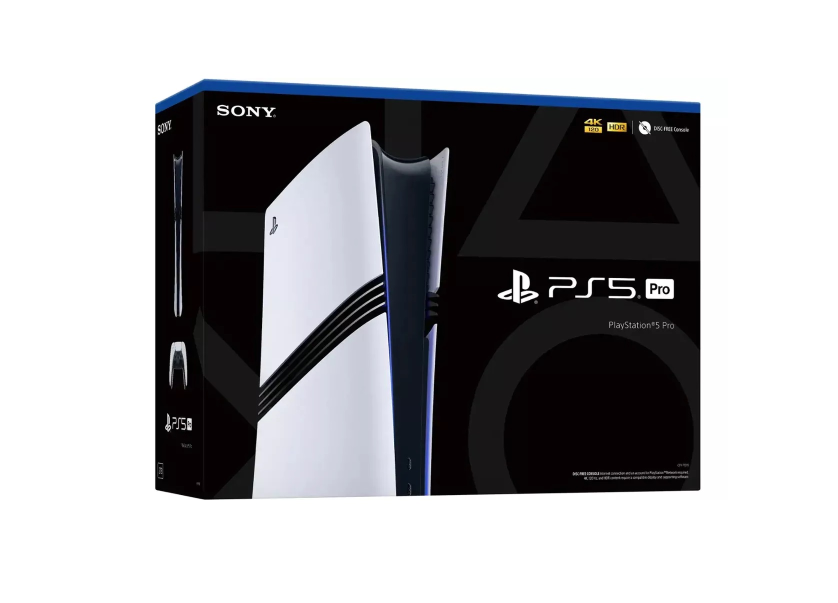 Consola Sony Playstation 5 Pro de 2 Tb Color Blanco