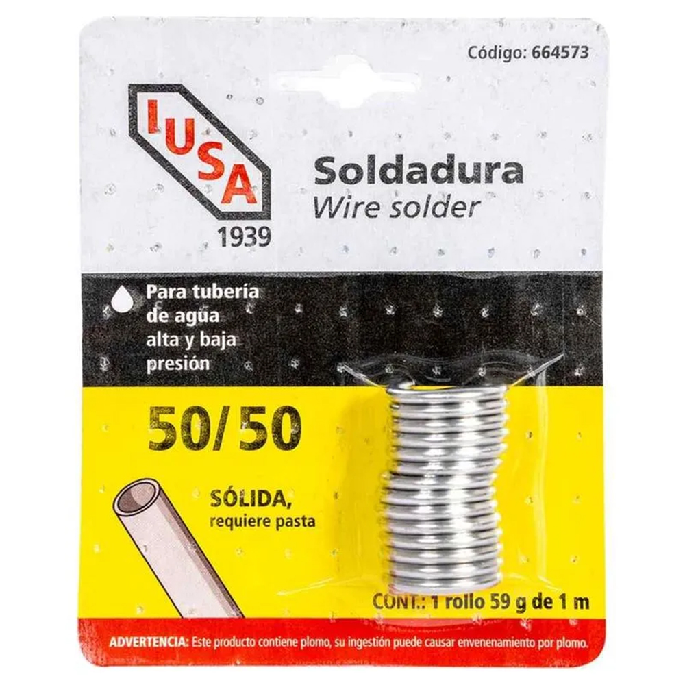 Soldadura Wire Solder Iusa