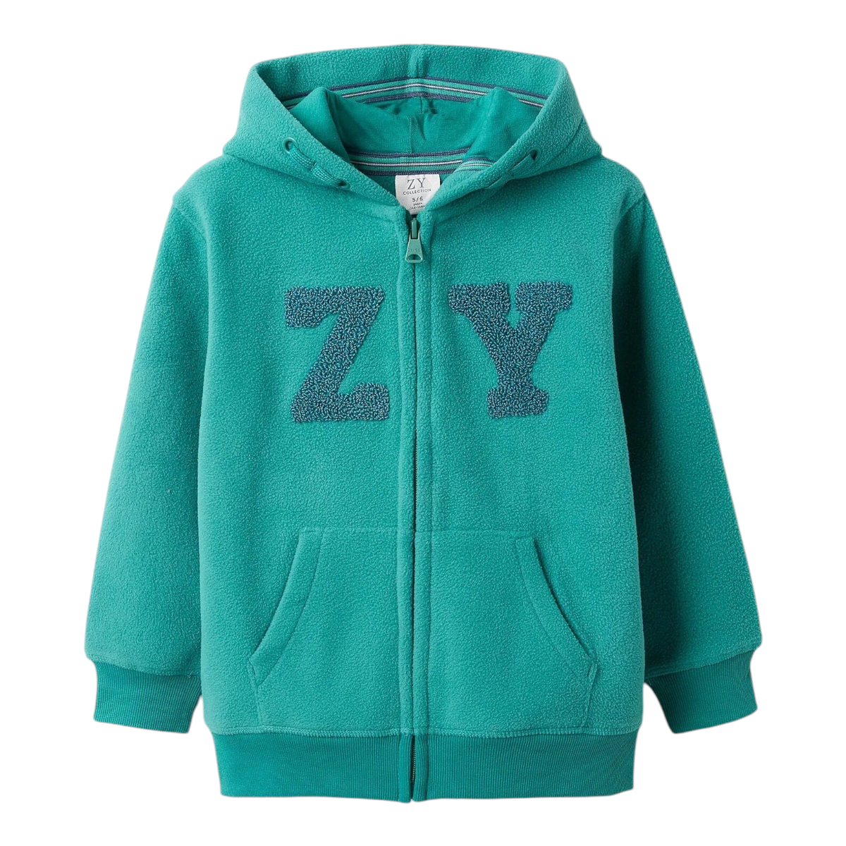 Chaqueta Polar con Capucha para Niño ZYVerde ZIPPY