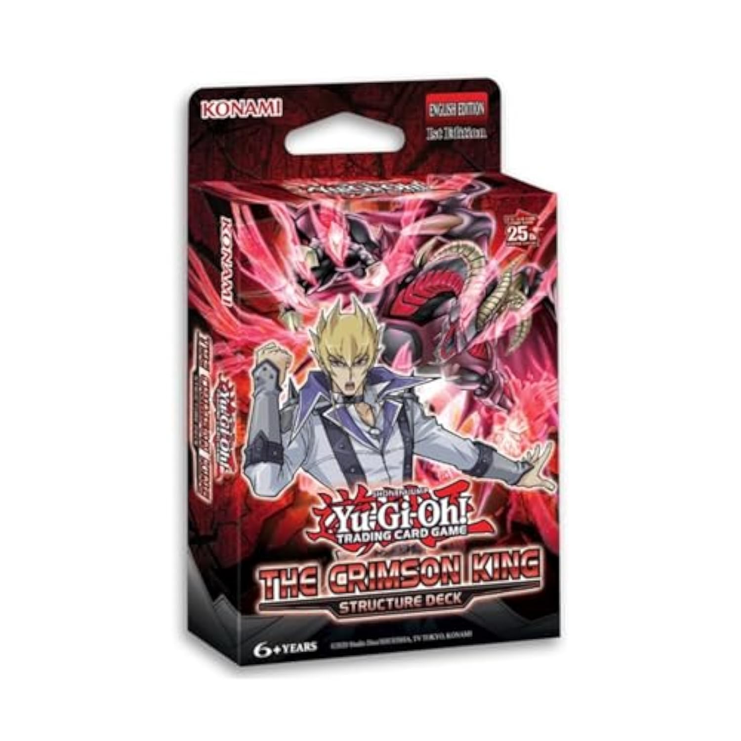  Structure Deck  YuGiOh  - The Crimson King  (Ingles)