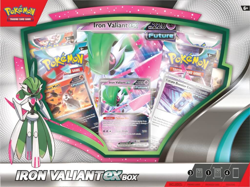 Pokemon Iron Valiant ex Box