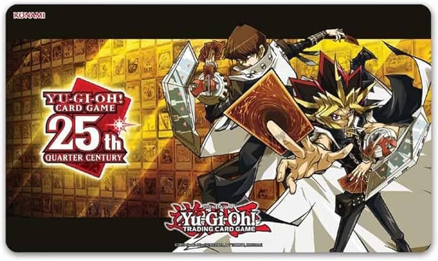 Yu-Gi-Oh - Game Mat Yugi & Kaiba Quarter Century