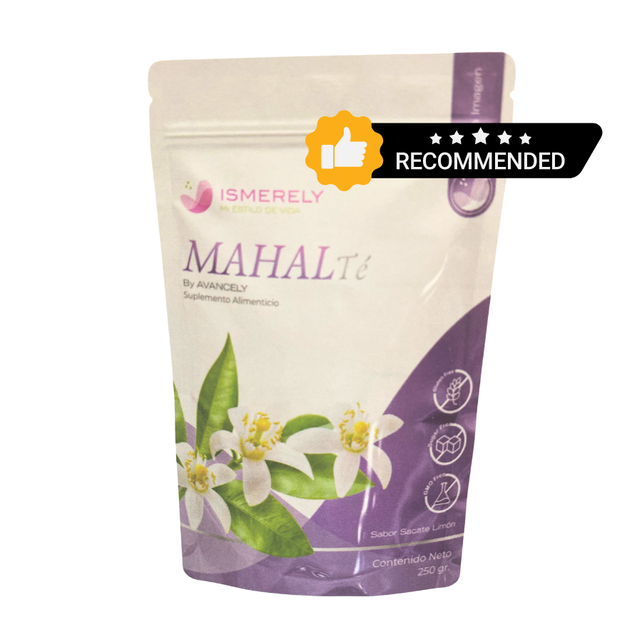 Mahal Té - Suplemento Natural con L-Teanina, Cedrón y Vitaminas B | Relajante Natural para Ansiedad y Estrés