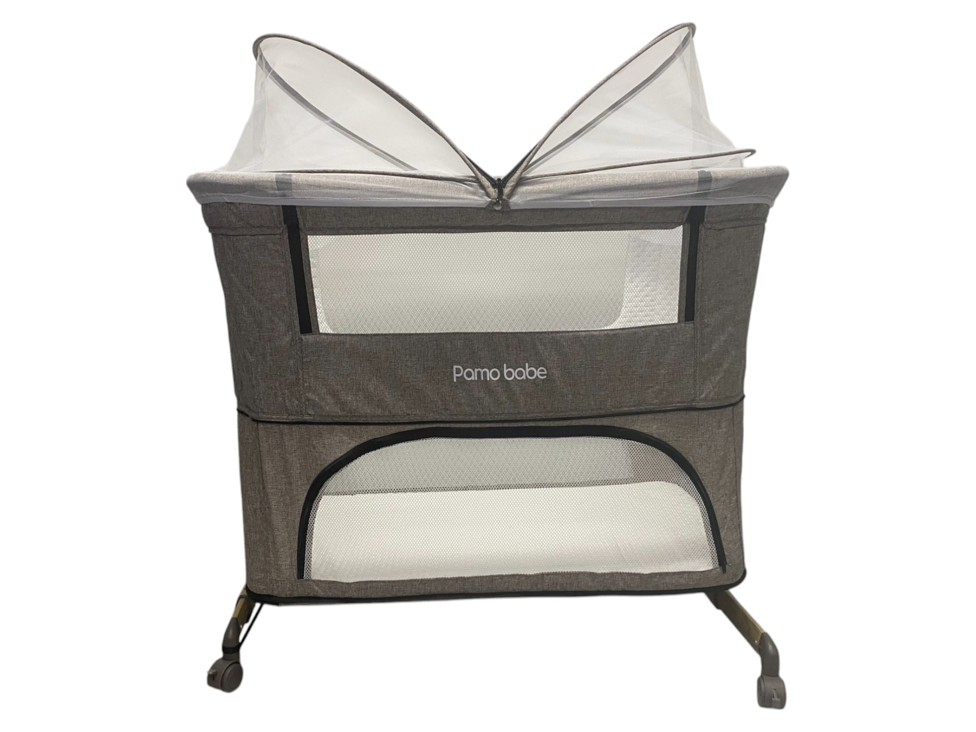 Cuna Moisés Colecho Pamo Babe Convertible A Corral 3 En 1 beige