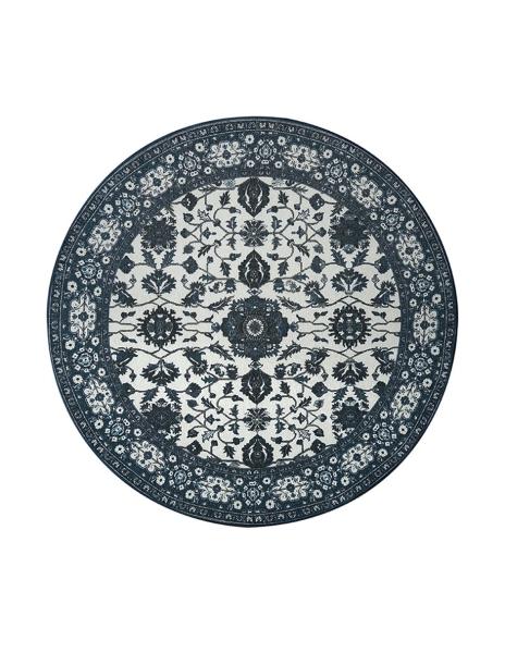 Tapete Alfombra Decorativo Lavable Ramage Azul - Fine Art Tj