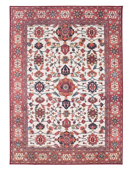 Tapete Alfombra Decorativo Lavable Ramage Granate - Fine Art Tj