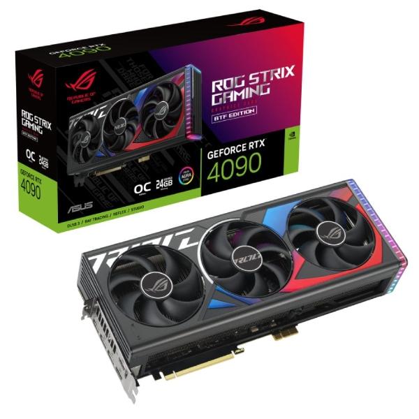 Tarjeta de video ASUS ROG Strix GeForce RTX4090 BTF OC 24GB GDDR6X