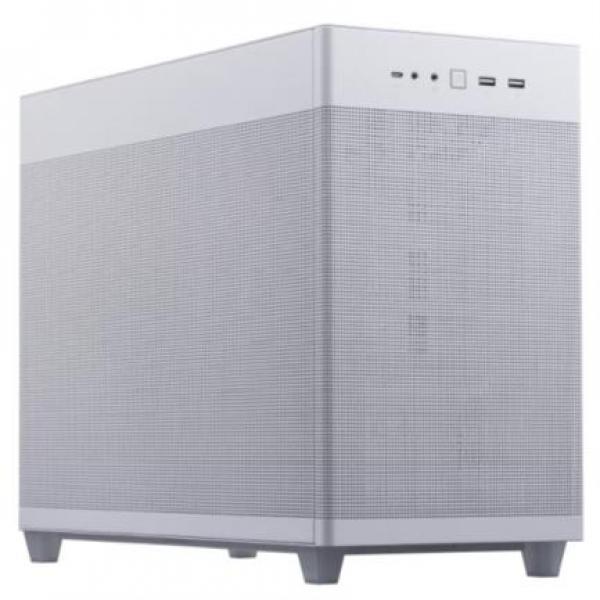 Gabinete ASUS Prime AP201 Mini-Tower Micro ATX/Mini-ITX USB 3.2 Blanco