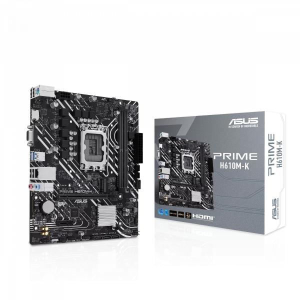 Tarjeta madre ASUS Micro-ATX PRIME H610M-K S-1700 Intel H610 HDMI 96GB