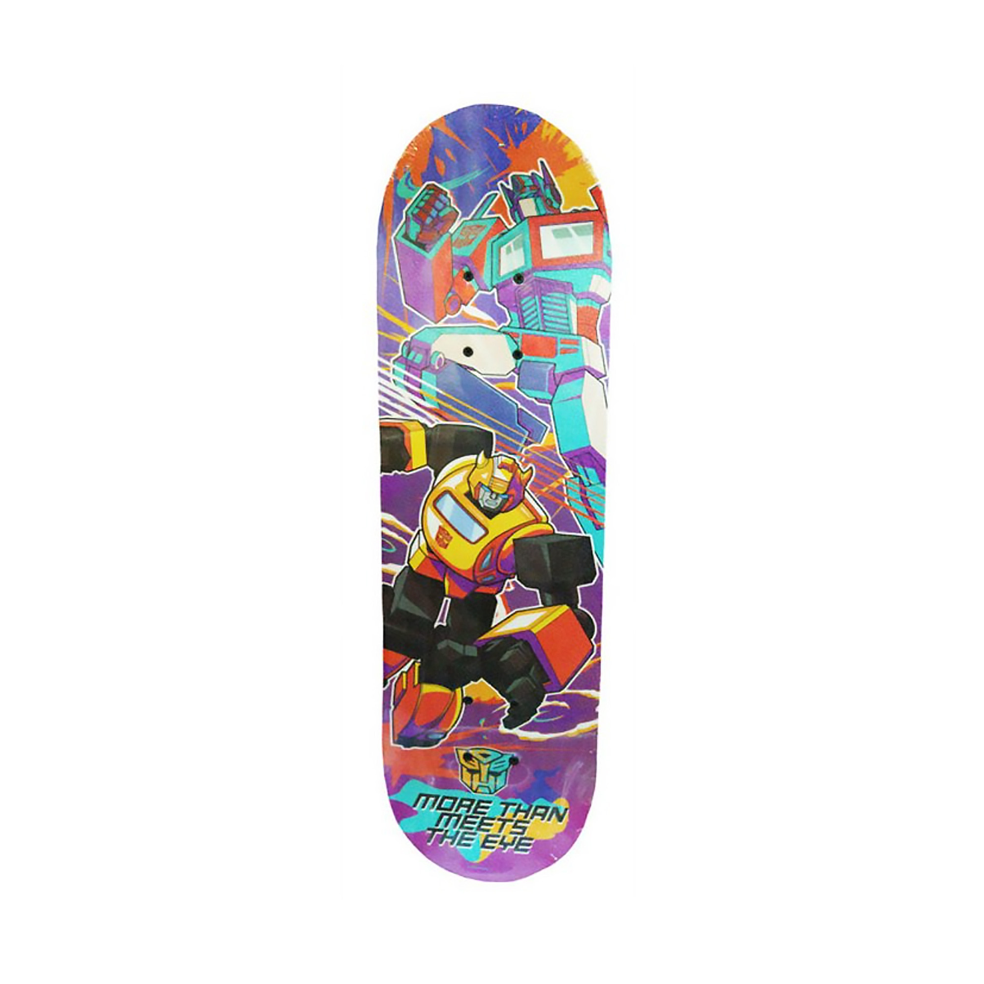 Skateboard Patineta Grande Transformers  Color Multicolor