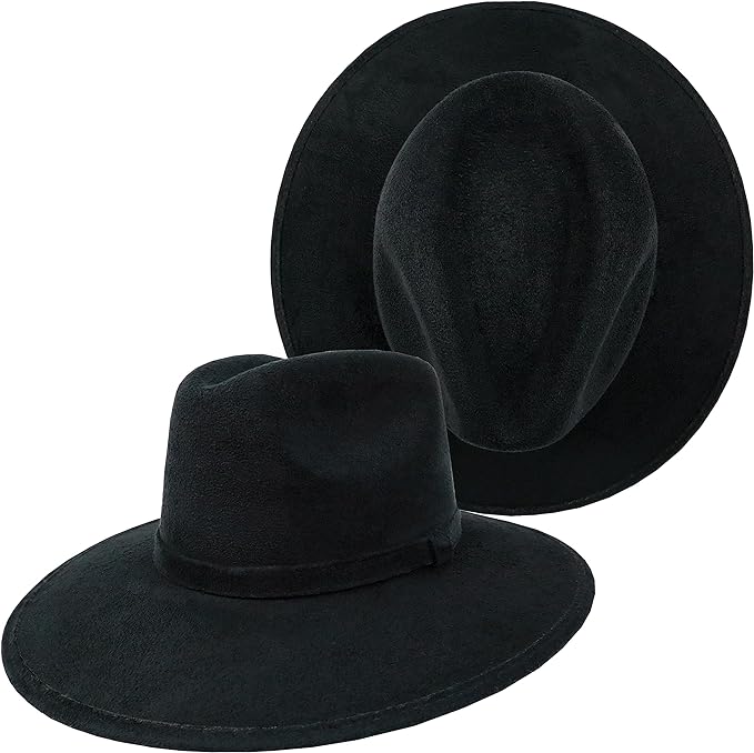 Sombrero Indiana Gamuza Hombre Mujer Vintage Elegante