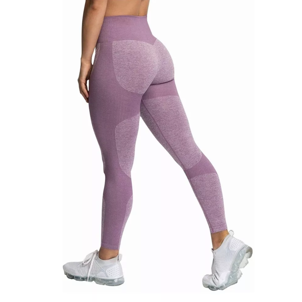 Ropa Lycra Talla M Deportiva Mujer Leggins Levanta Gluteos Gym Yoga Violeta 