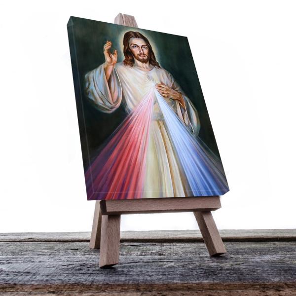 Cuadro Decorativo Canvas Religioso Divina Misericordia