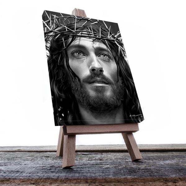 Cuadro Decorativo Canvas Religioso Crusifixion Jesucristo Corona