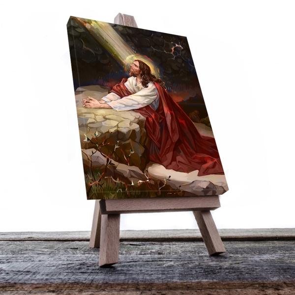 Cuadro Decorativo Canvas Religioso Jesucristo Monte Getsemaní