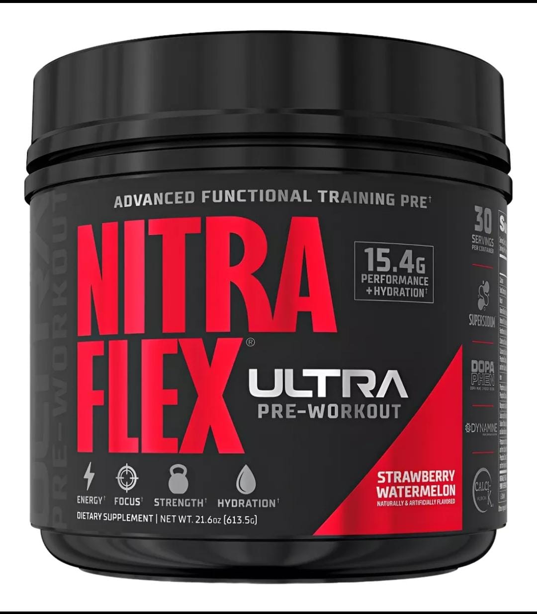 Pre entreno Nitraflex Ultra Gat 30 serv Sandia 