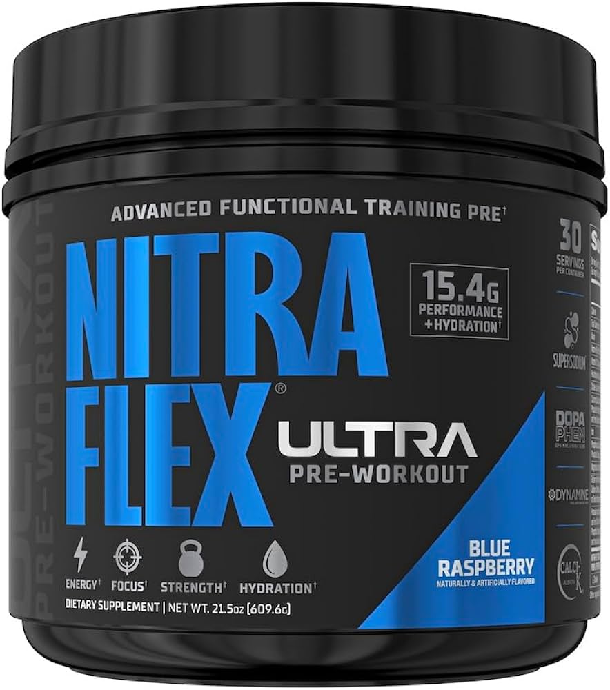 Pre entreno Nitraflex Ultra Gat 30 serv Mora 