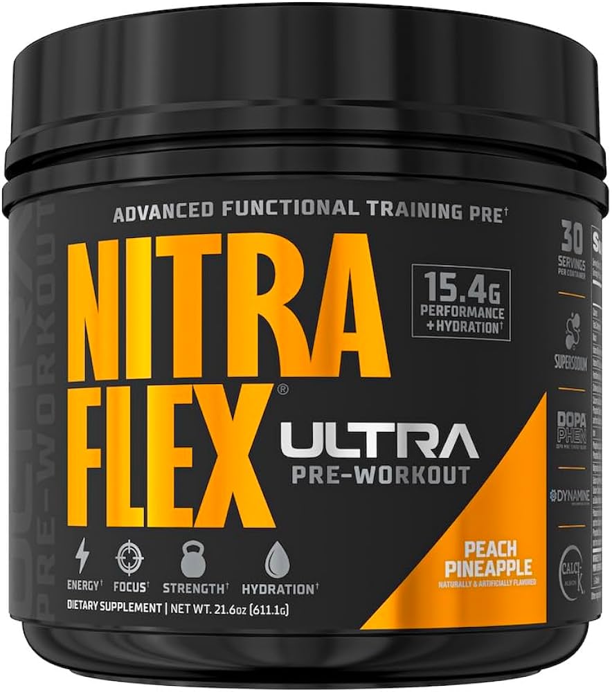 Pre entreno Nitraflex Ultra Gat 30 serv Piña