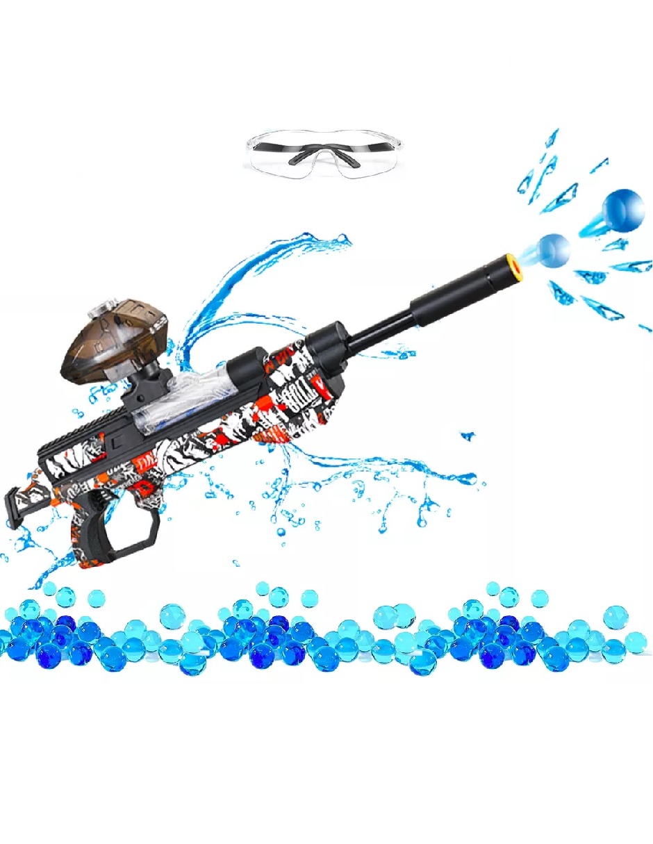 Rifle Recargable Automática Gel Blaster Space Gun Hidrogel