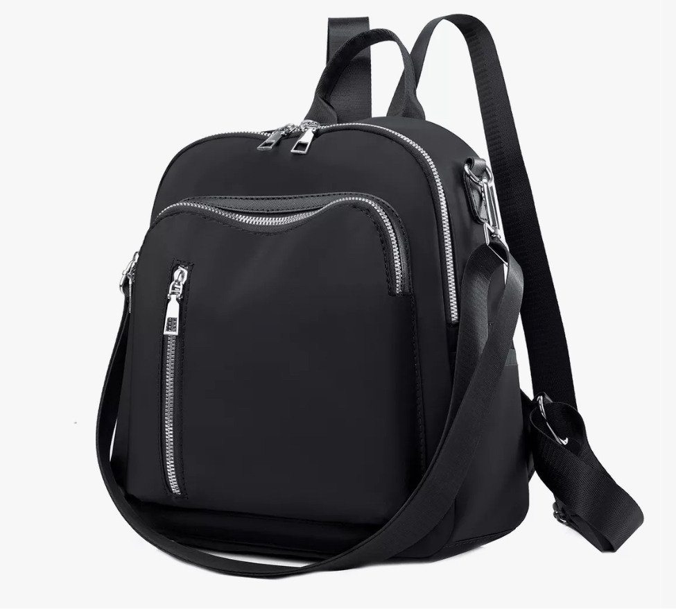 Mochilas Para Mujer Backpack Negra