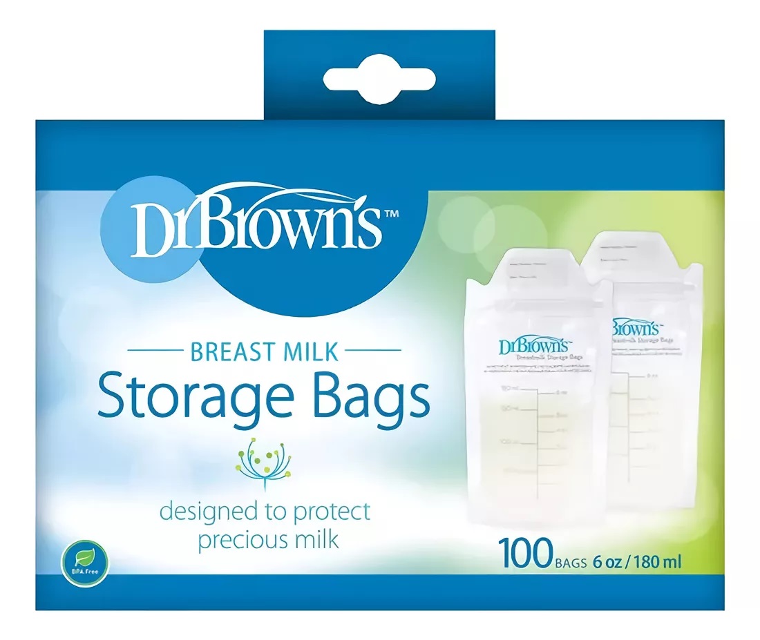 Bolsas Para Almacenar Leche Dr Browns 100 Pz Resistentes