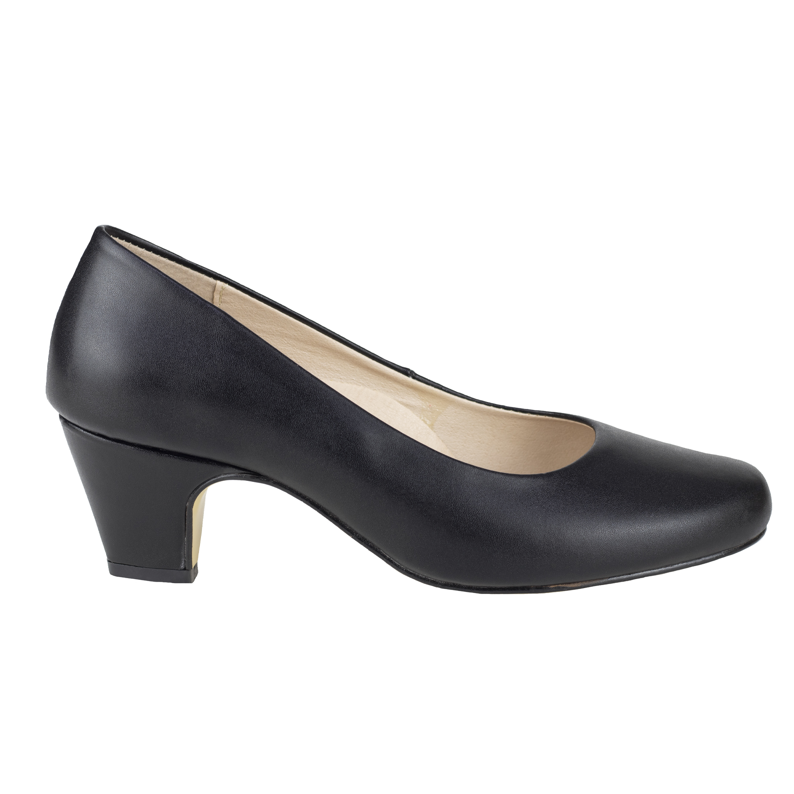 Zapatillas Negras De Mujer Semivestir Valdano 601 Memory Foam