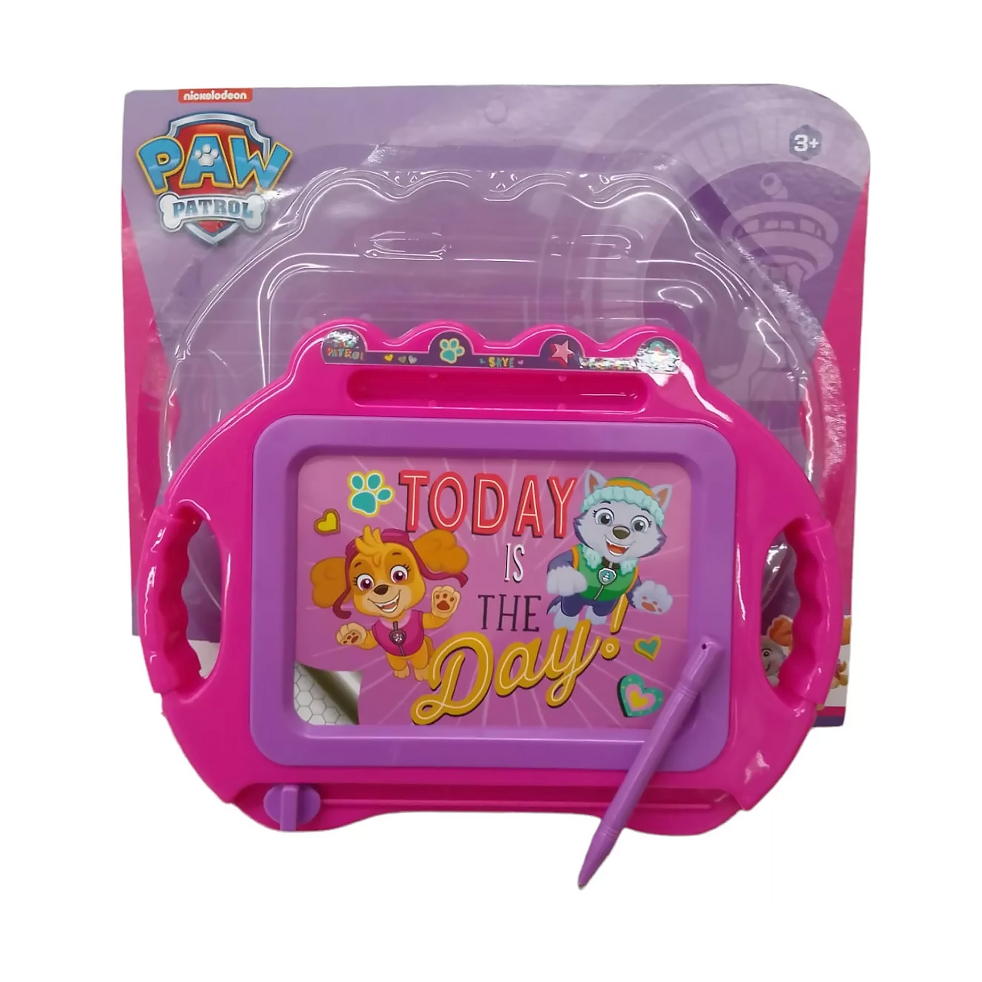 Pizarron Magico Magnetico Tablero Dibujo Borrable Para Niños Paw Patrol Rosa