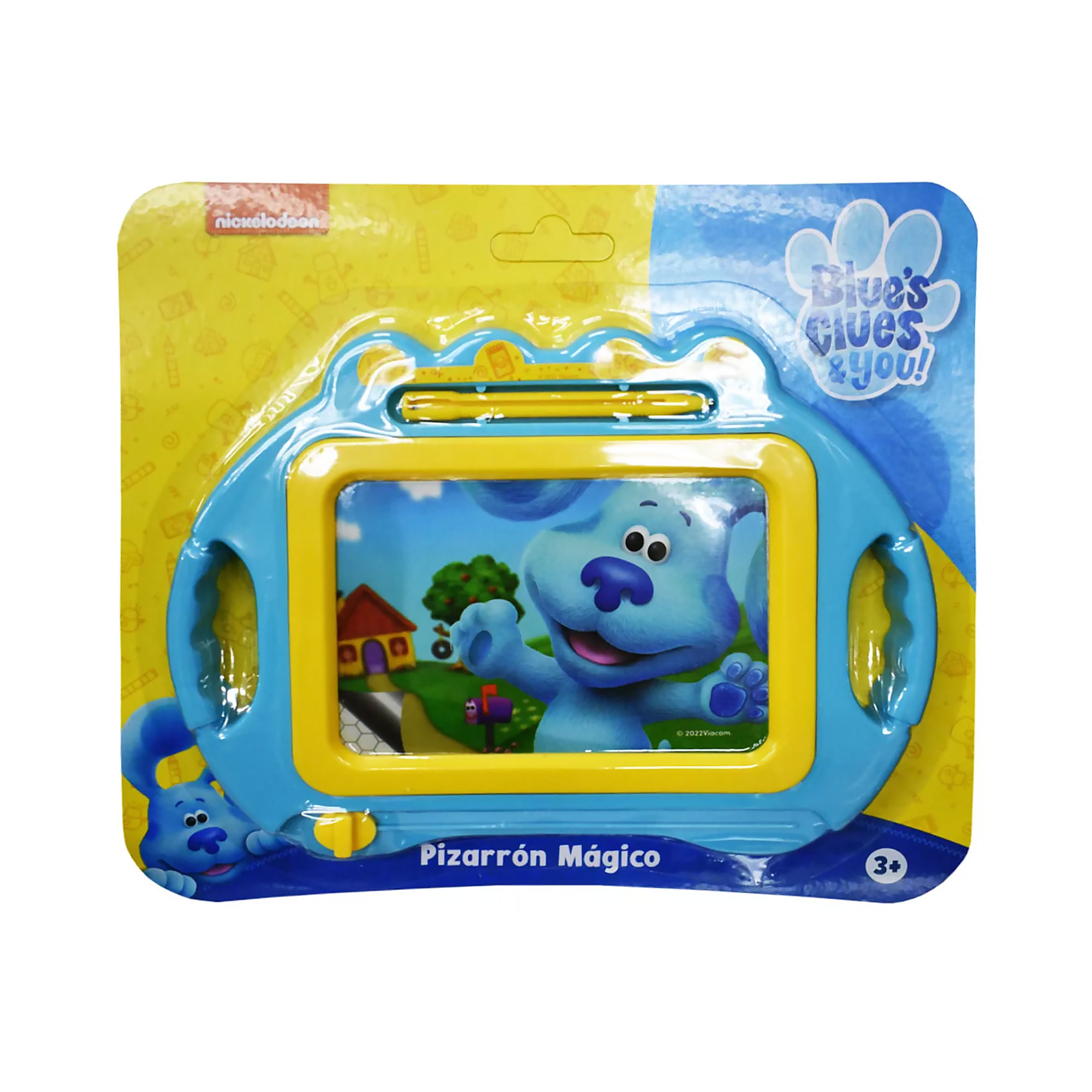 Pizarron Magico Magnetico Tablero Dibujo Borrable Para Niños Pistas de Blue Azul