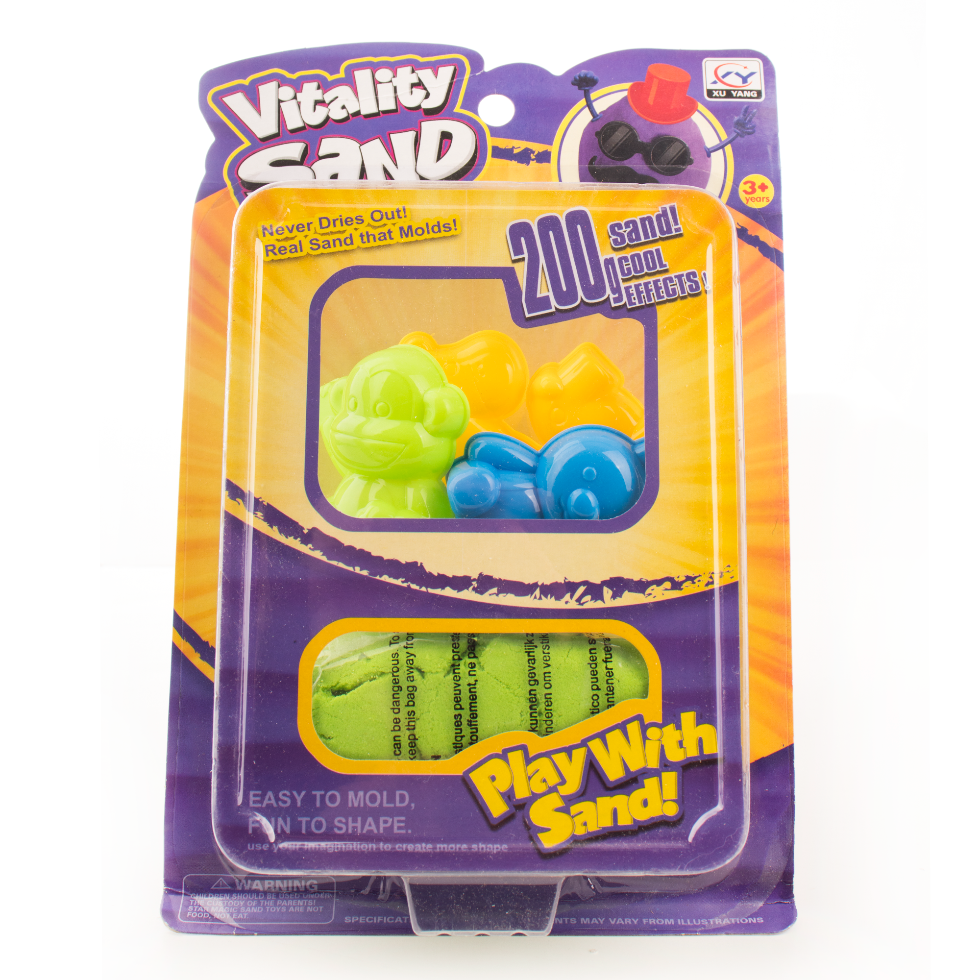 Kinetic Sand de Arena Monitos