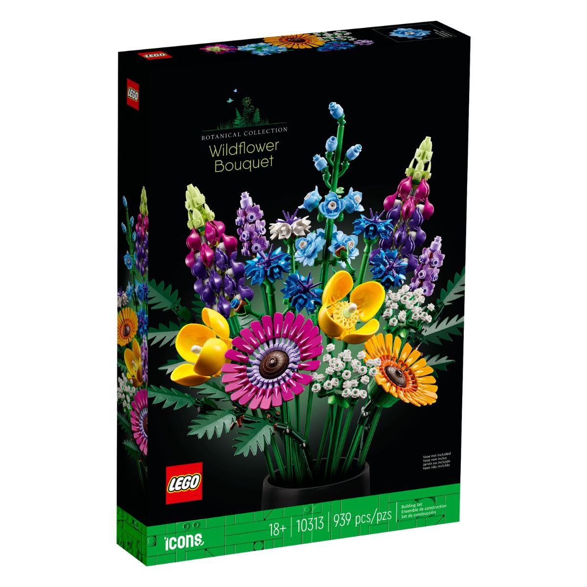 Set de Construcción Lego Wildflower Bouquet 10313 o 10280 Flores Silvestres