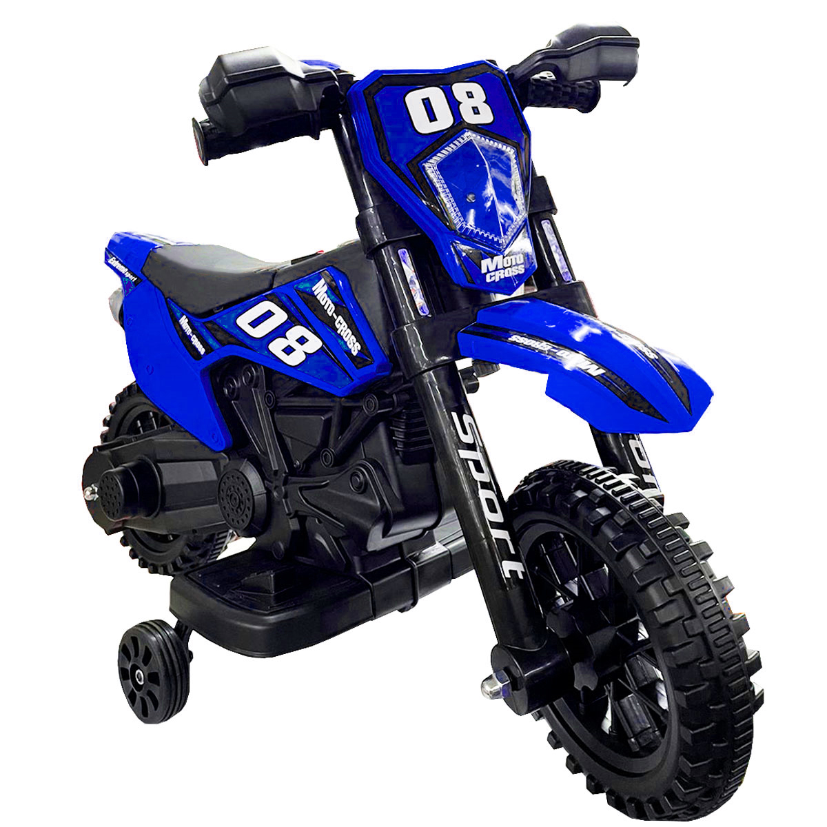 Montable electrico Para Niños Mini Moto 1288 Le Monde Azul