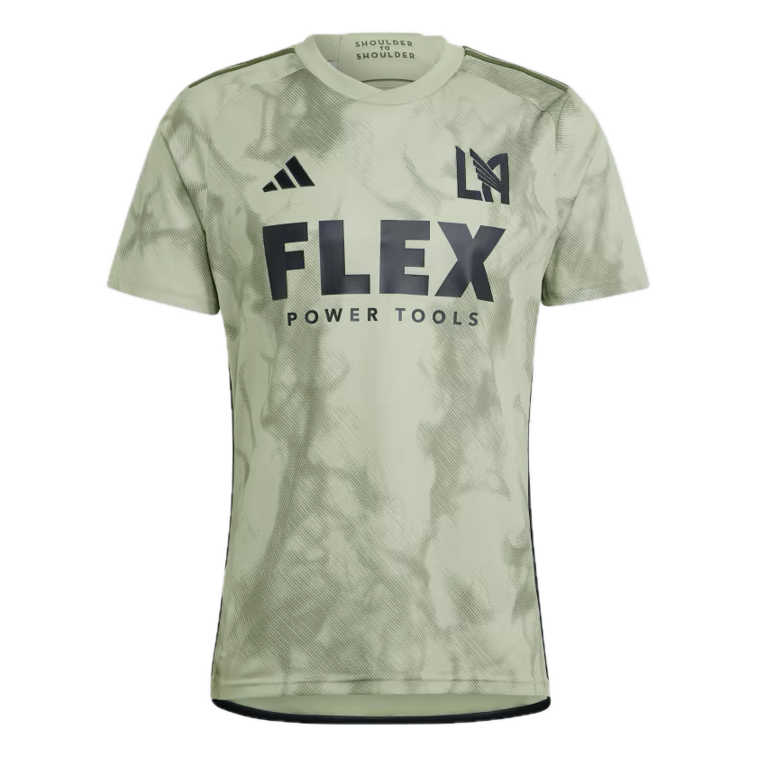 Jersey Original Adidas Los Angeles LAFC MLS visita 2023-2024 HI1873