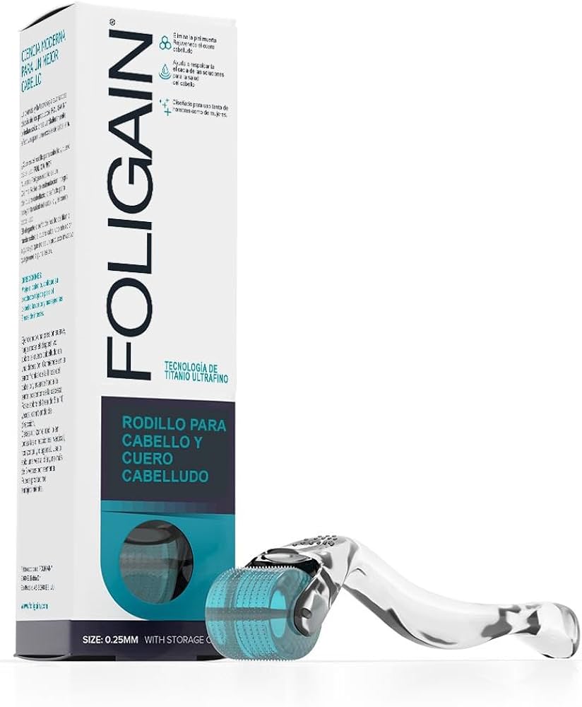 Foligain Roller Cabello & Cuero Cabelludo con 540 Agujas de Titanio