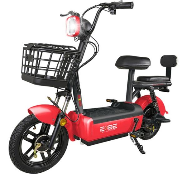 Bicleta Electrica Bicimoto 350w 12v 25km/h Luces Full Led Negro BIZMO