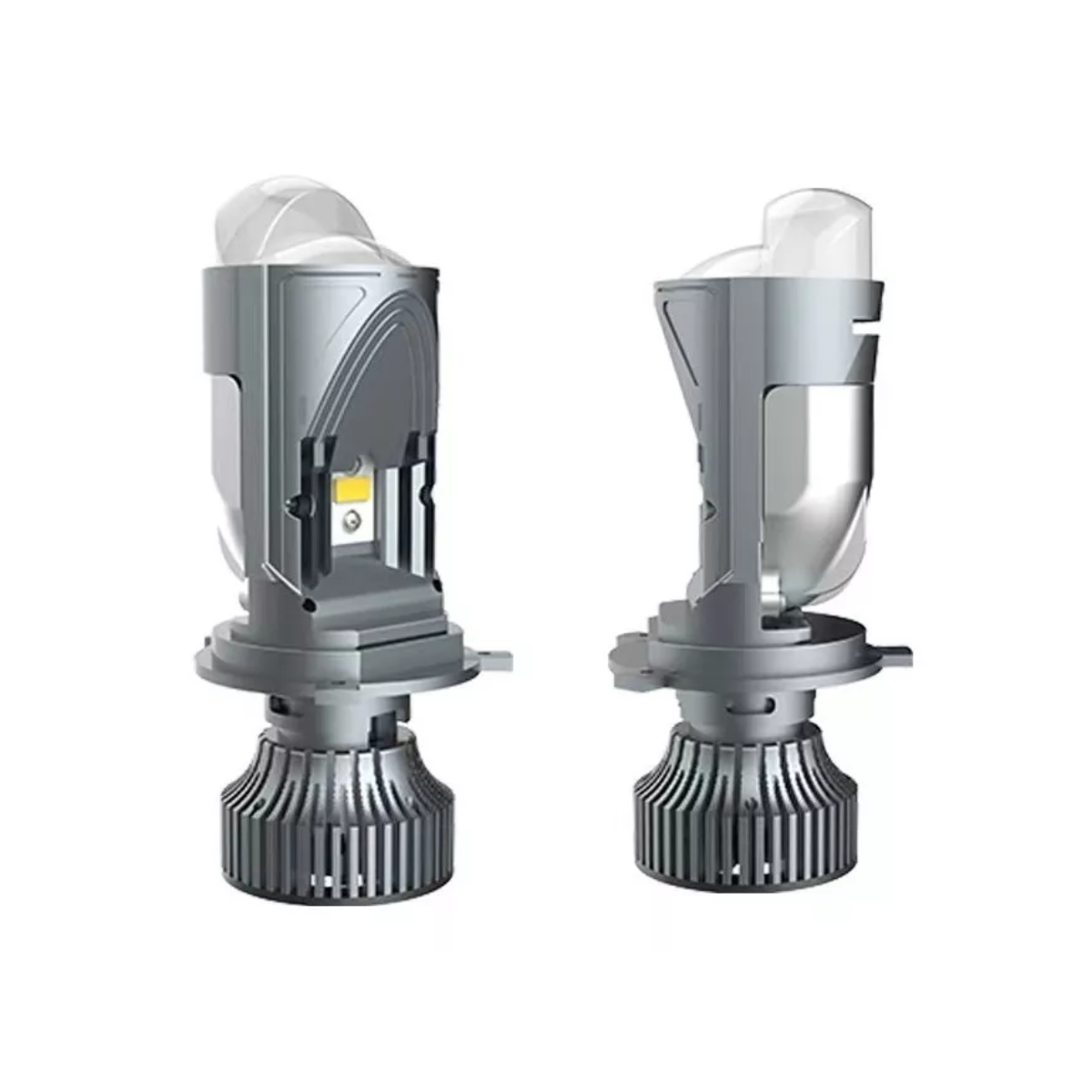 Faros Led H4 Con Lente Mini Led De 20000 Lm