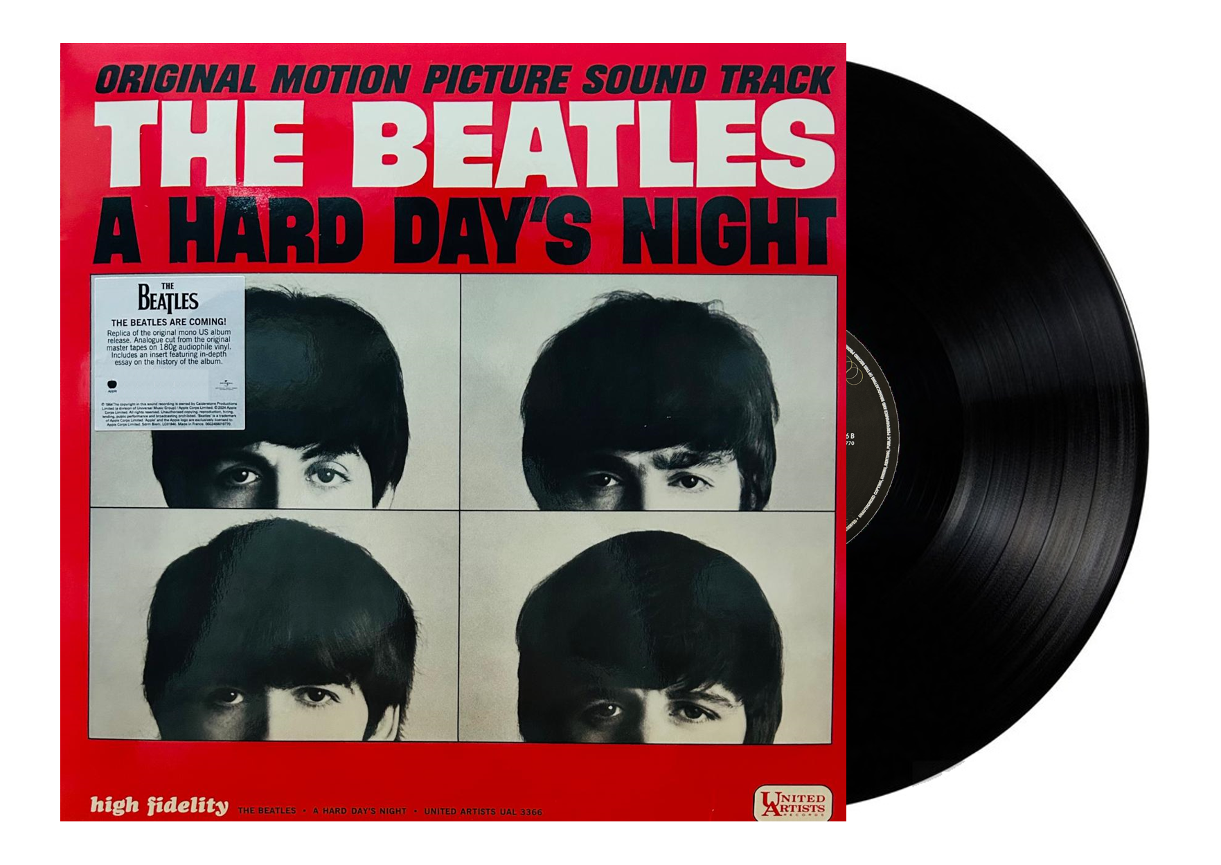 The Beatles A Hard Day's Night 2024 Lp Vinyl