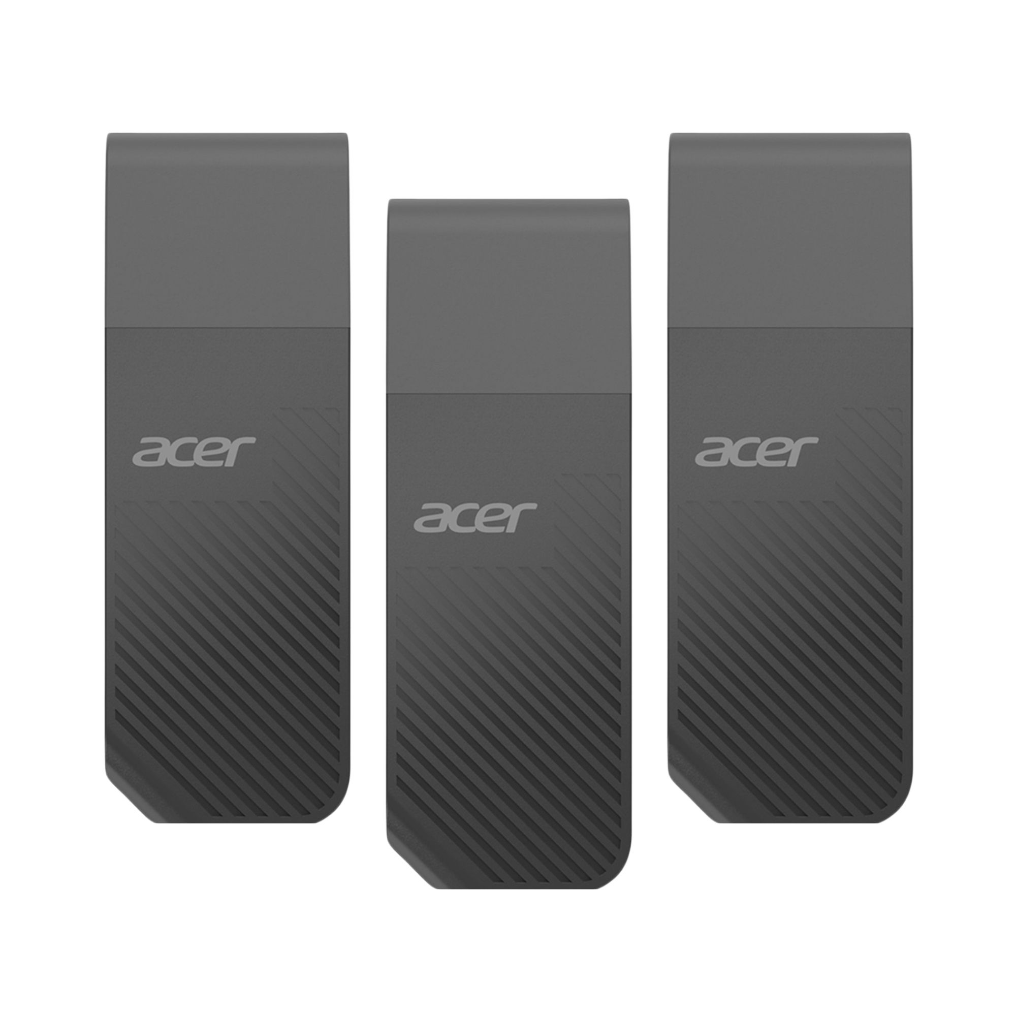 3 Pack - Memoria USB de 8 GB Acer UP200, Negro