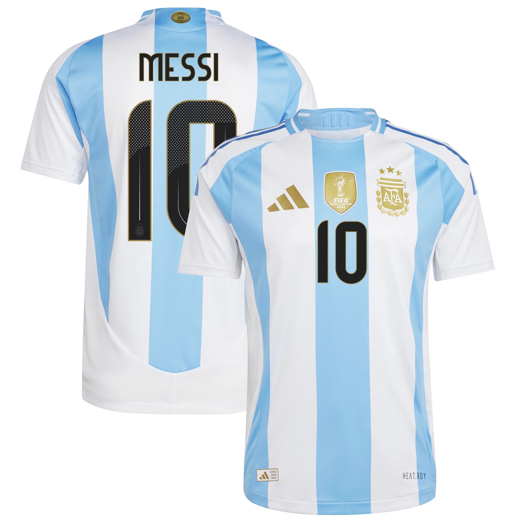 Jersey Original Adidas Selección Argentina jugador Heat.Rdy Messi #10 IP8388