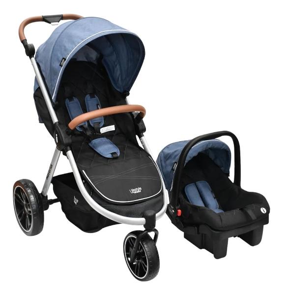 Carriola Para Bebé Infanti Maverick Travel System Portabebé Azul