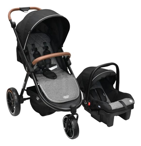 Carriola Para Bebé Infanti Maverick Travel System Portabebé Gris