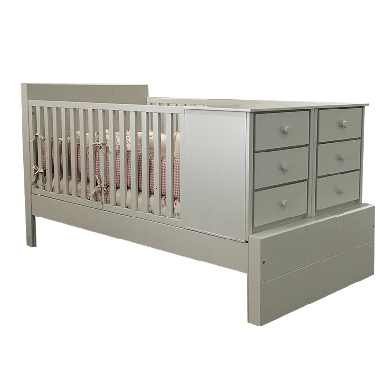 Cama Cuna de Madera para bebe CUNABEBE Verona Beige