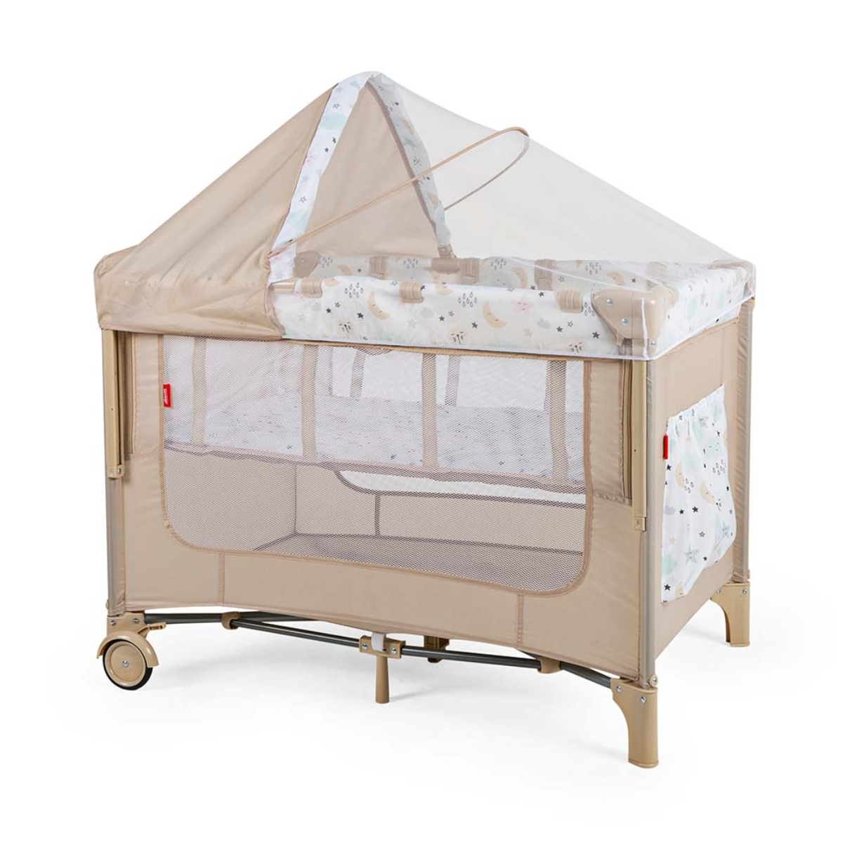 Corral Cuna D'Bebe Colecho Love & Care Beige ENDY12