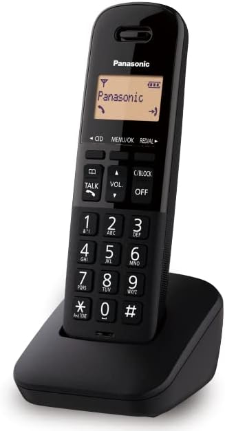 Panasonic TELEFONO INALAMBRICO P.LCD 1.4 Moderno Negro