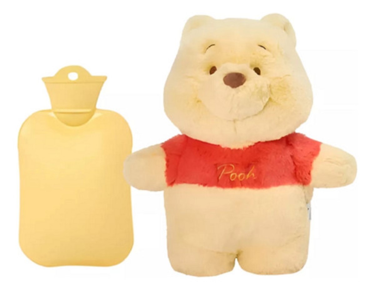 Winnie Pooh Hot Water Bolsa Agua Caliente Peluche Menstrua AMARILLO