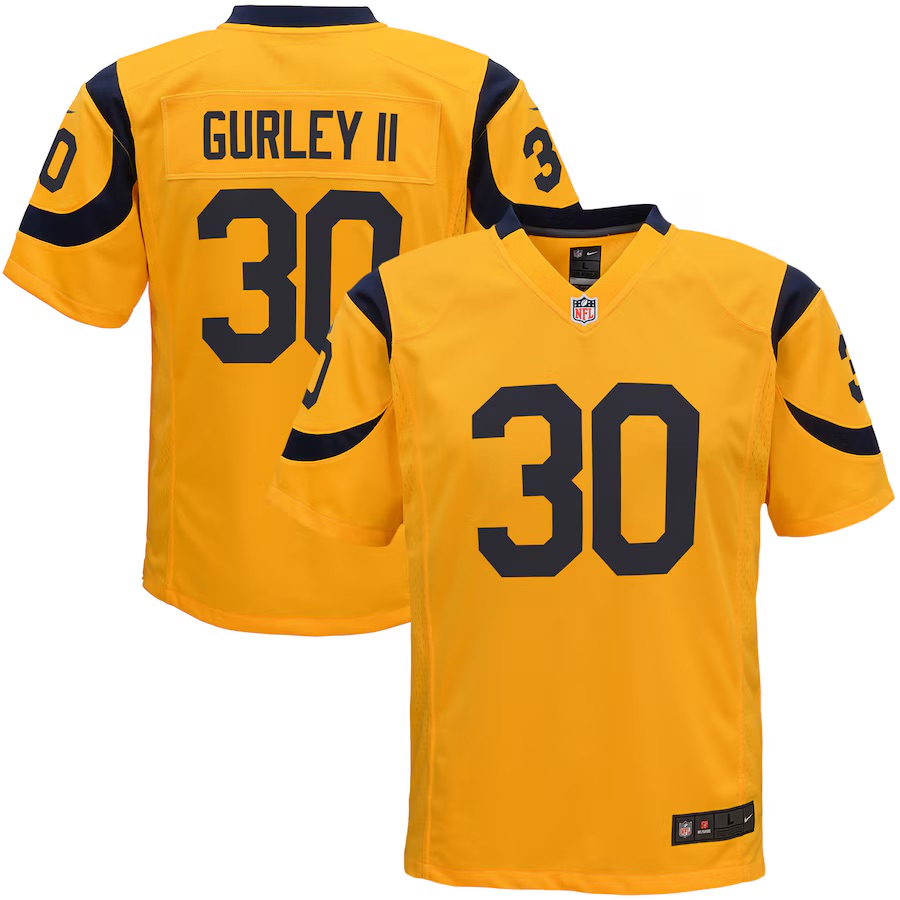 Jersey Original youth niño Nike Americano NFL Los Angeles Rams color rush #30