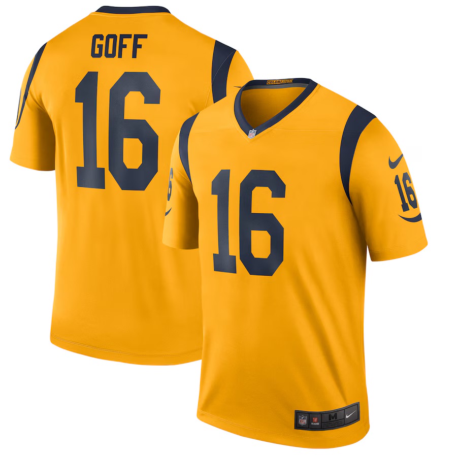 Jersey Original youth niño Nike Americano NFL Los Angeles Rams color rush #16