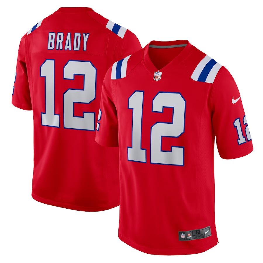 Jersey Original youth niño Nike Americano NFL Patriotas Pats New England Brady #12